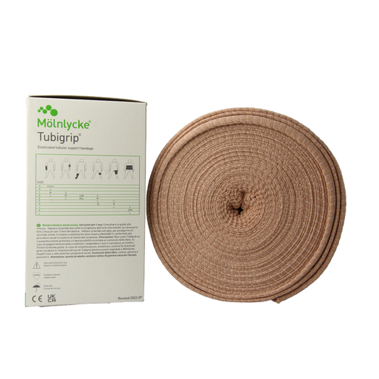 Tubigrip Elastisch buisverband 10m x 8.75cm huidskleur 1 Stuks