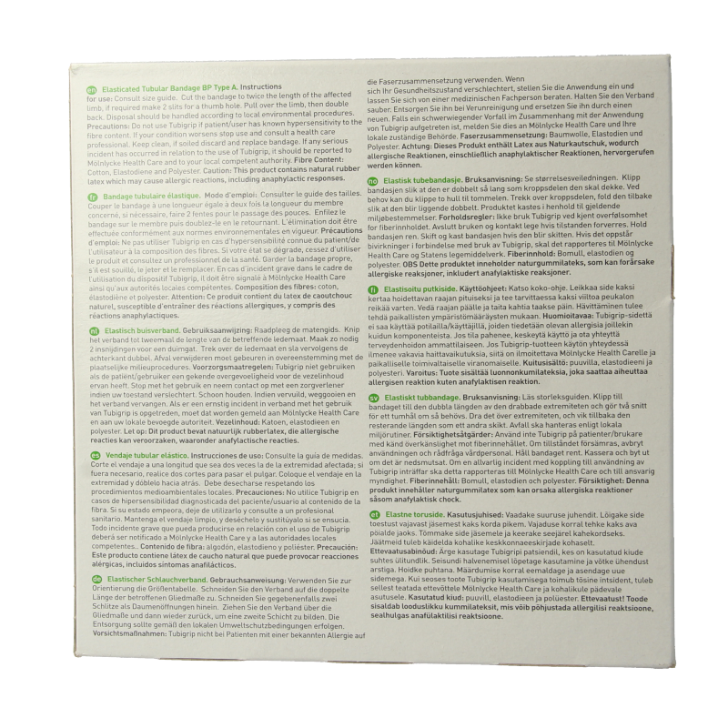 Tubigrip Elastisch buisverband 10m x 8.75cm huidskleur 1 Stuks