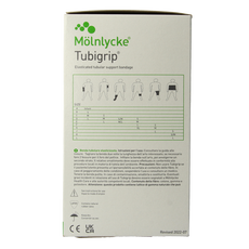 Tubigrip Elastisch buisverband 10m x 8.75cm huidskleur 1 Stuks