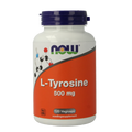 NOW L-Tyrosine 500mg 120 Vegetarische capsules