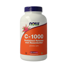 NOW C-1000 Sustained Release met rozenbottel 250.00 Tabletten