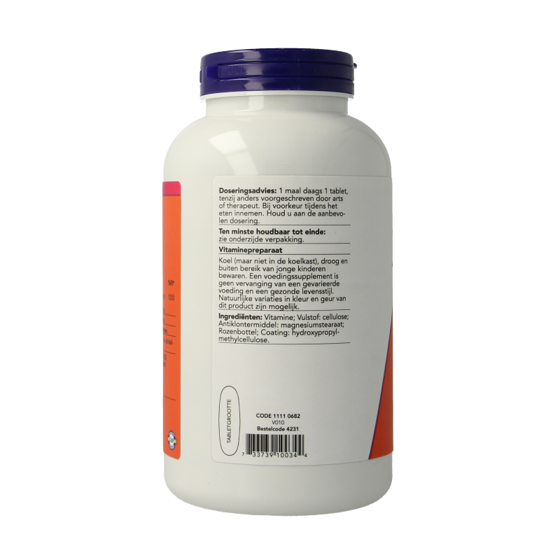 NOW C-1000 Sustained Release met rozenbottel 250 Tabletten