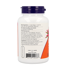 NOW Vitamine C 1000mg bioflavonoiden 100 Vegetarische capsules