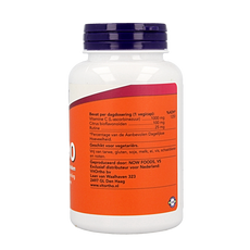 NOW Vitamine C 1000mg bioflavonoiden 100 Vegetarische capsules