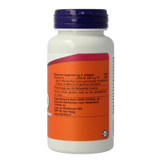 NOW Vitamine E-400 gemengde tocoferolen 100.00 Softgels