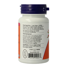 NOW Vitamine E-200 natuurlijke gemengde tocoferolen 100.00 Softgels