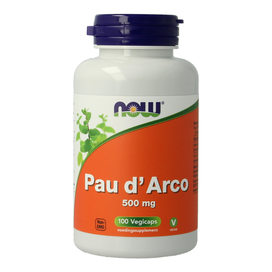 NOW Pau d'arco 500mg 100 Vegetarische capsules