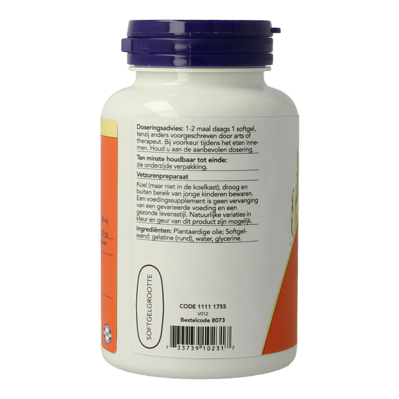 NOW Teunisbloemolie extra 1300mg 60 Softgels