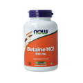 NOW Betaine HCL 648mg 120 Vegetarische capsules