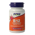 NOW Vitamine B12 1000mcg en Foliumzuur 100mcg 100 Kauwtabletten