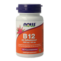 NOW Vitamine B12 1000mcg en Foliumzuur 100mcg 100.00 Kauwtabletten