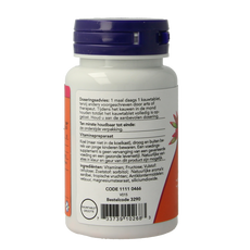 NOW Vitamine B12 1000mcg en Foliumzuur 100mcg 100.00 Kauwtabletten