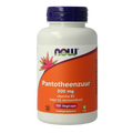 NOW Pantotheenzuur 500mg (B5) 100 Capsules