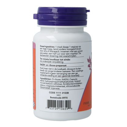 VitOrtho NADH 10mg 60.00 Vegetarische capsules