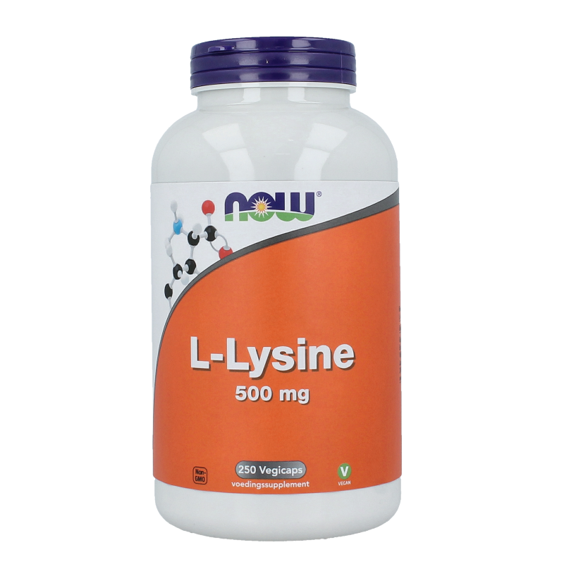 VitOrtho L-Lysine 500mg 250 Vegetarische capsules