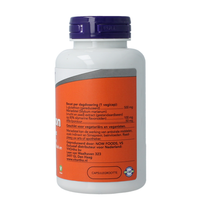 NOW Glutathion DTX complex 60.00 Vegetarische capsules