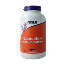 NOW Quercetine met bromelaine 240.00 Vegetarische capsules