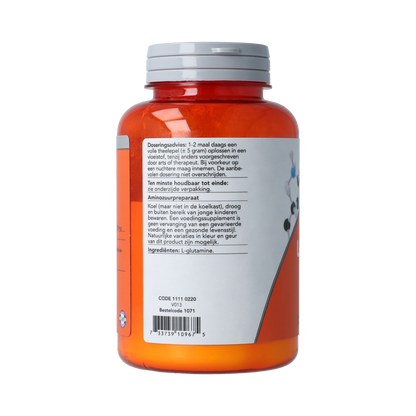 NOW L-Glutamine poeder 170.00 Gram