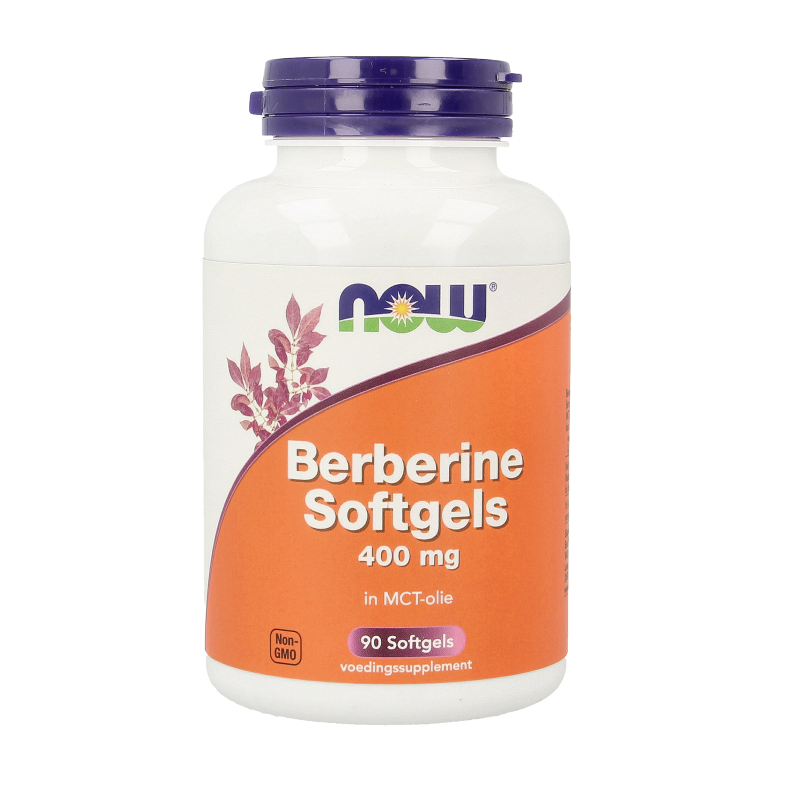 NOW Berberine 400mg 90 Softgels