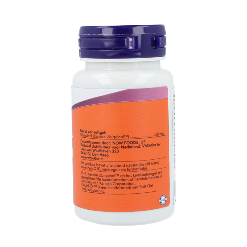 NOW Co-Q10 ubiquinol 50mg 60 Softgels