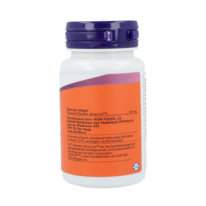 NOW Co-Q10 ubiquinol 50mg 60.00 Softgels