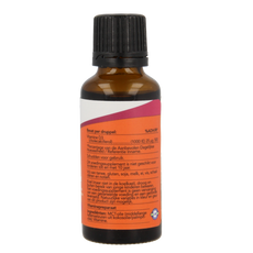 NOW Vitamine D3 druppels 1000IE 30.00 Milliliter
