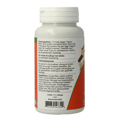 NOW Berry Dophilus™ Kids biotica kind 60.00 Kauwtabletten