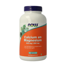 NOW Calcium 500mg magnesium 250mg 250.00 Tabletten