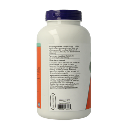 NOW Calcium 500mg magnesium 250mg 250.00 Tabletten