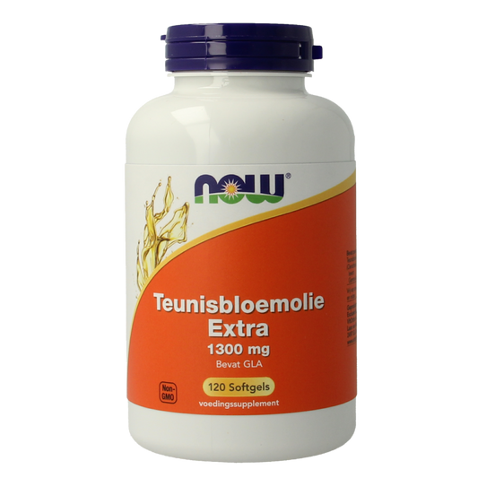 NOW Teunisbloem extra 1300mg 120 Softgels