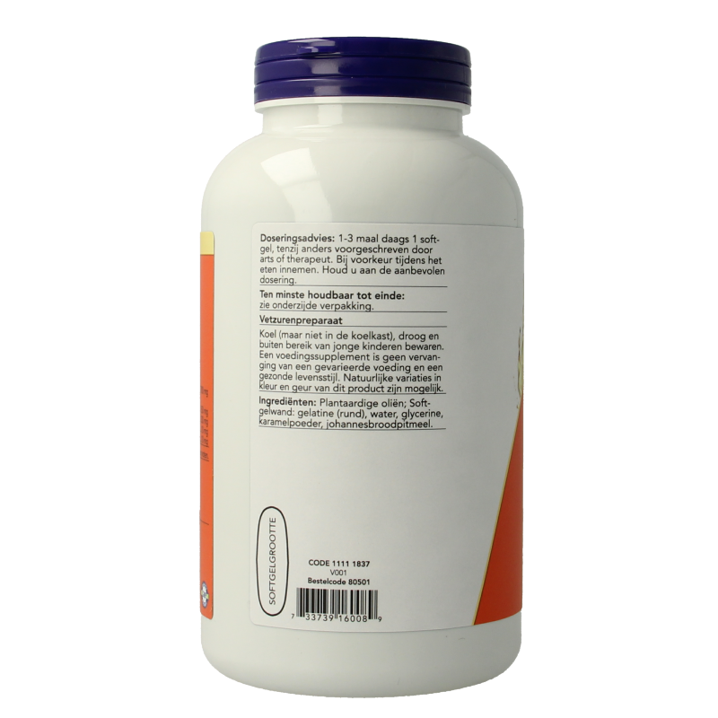 NOW Omega 3-6-9 1000mg 250 Softgels