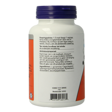 NOW L-Glutamine 500mg 120.00 Vegetarische capsules