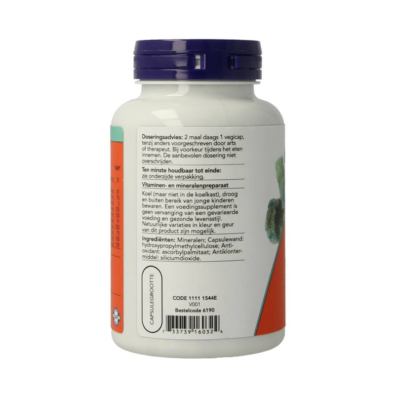 NOW Mineralen compleet 120 Vegetarische capsules