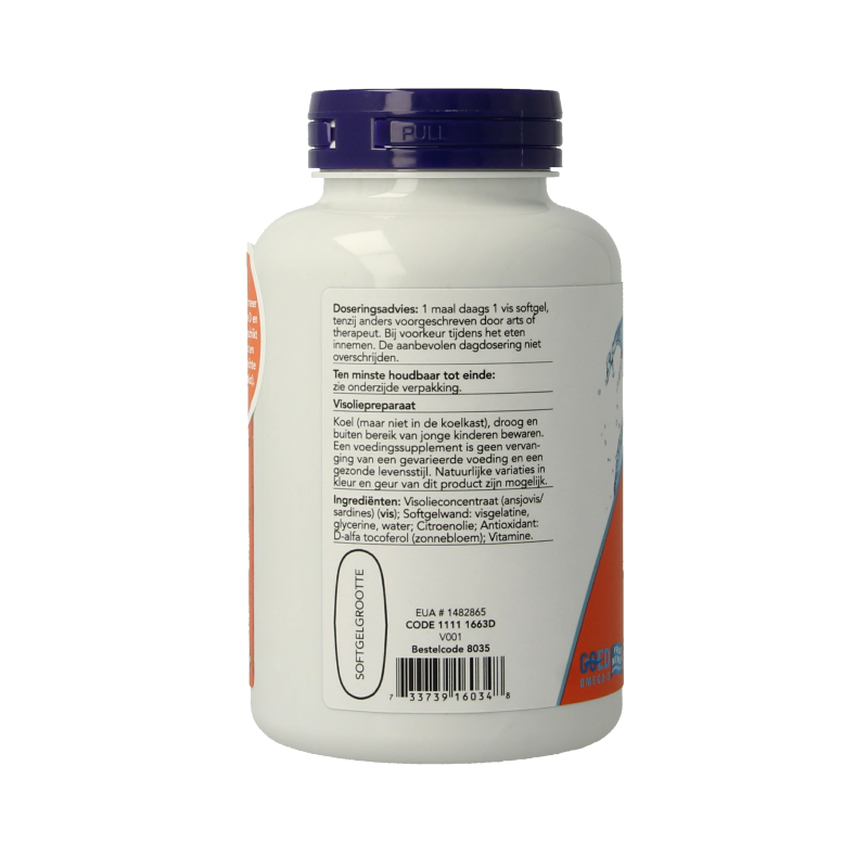 NOW Omega 3 max visolie D3 EPA DHA 90 Softgels