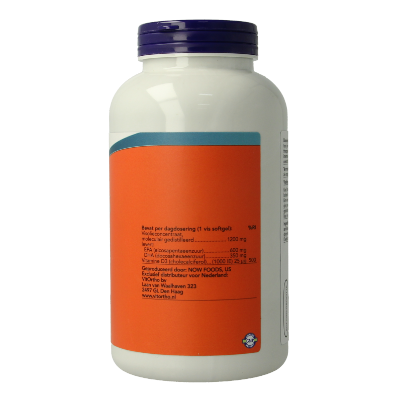 NOW Omega 3 max visolie D3 EPA DHA 180 Softgels
