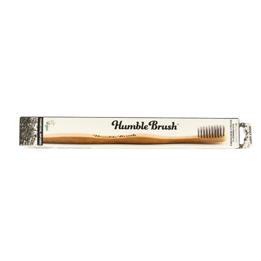 The Humble Co Tandenborstel bamboe -charcoal 1 Stuks