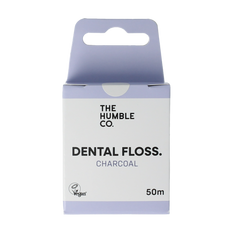 The Humble Co Dental floss charcoal 1.00 Stuks