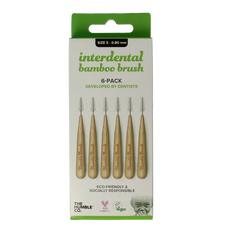 The Humble Co Interdental borstel 0.80 mm groen 6 Stuks