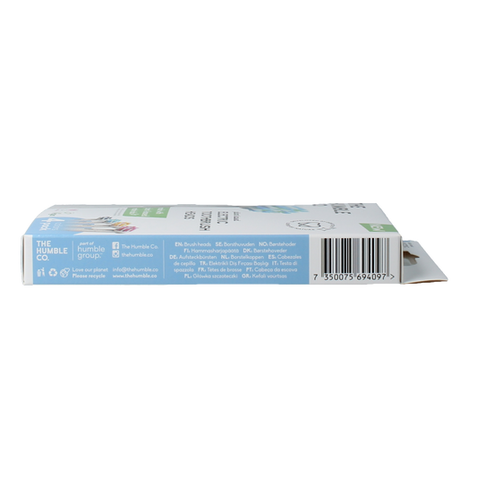 The Humble Co Opzetborstels plantbased 4.00 Stuks