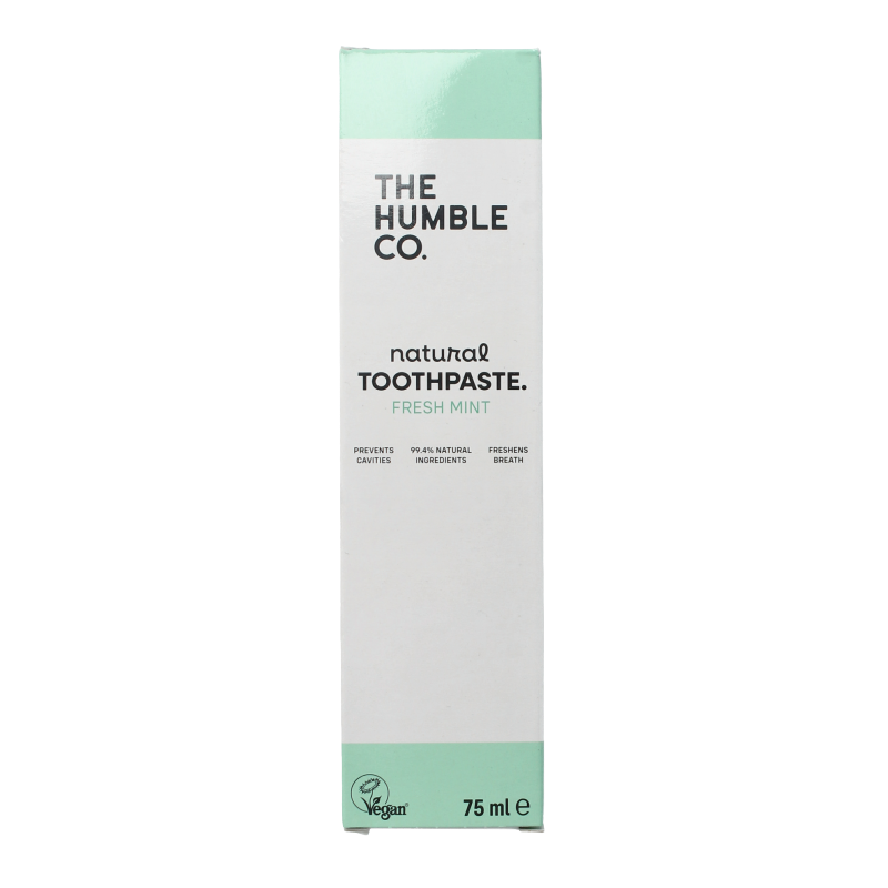 The Humble Co Tandpasta natural fresh mint 75 Milliliter