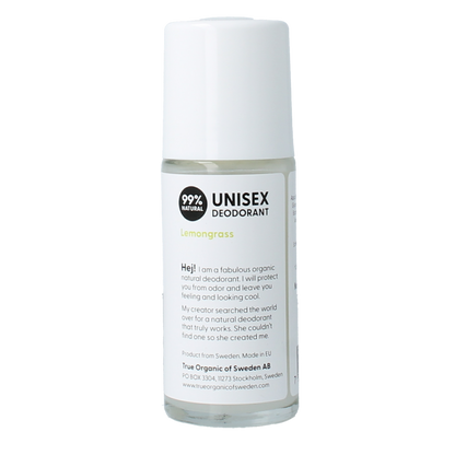 True Organic Undercover agent deodorant lemongrass 50.00 Milliliter