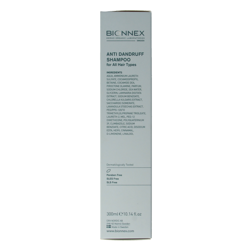 Bionnex Shampoo anti hair loss anti dandruff all hair type 300 Milliliter