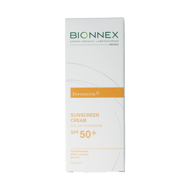 Bionnex Preventiva sunscreen SPF50+ cream 50 Milliliter