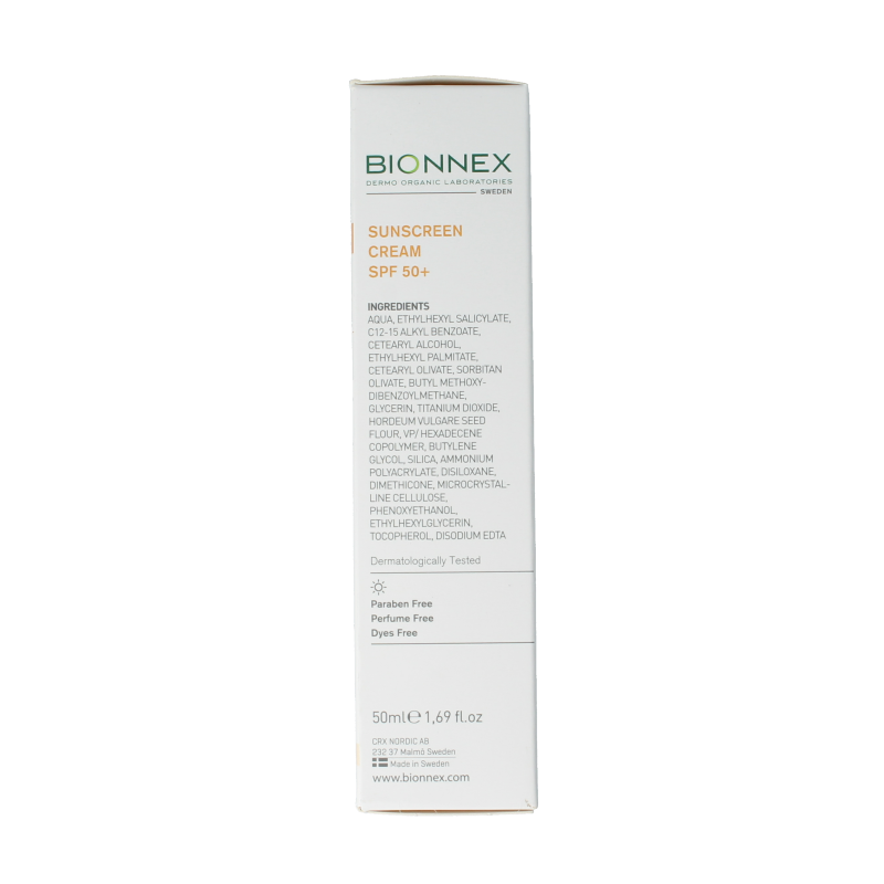 Bionnex Preventiva sunscreen SPF50+ cream 50 Milliliter