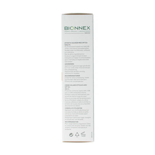 Bionnex Preventiva sunscreen SPF50+ cream 50.00 Milliliter