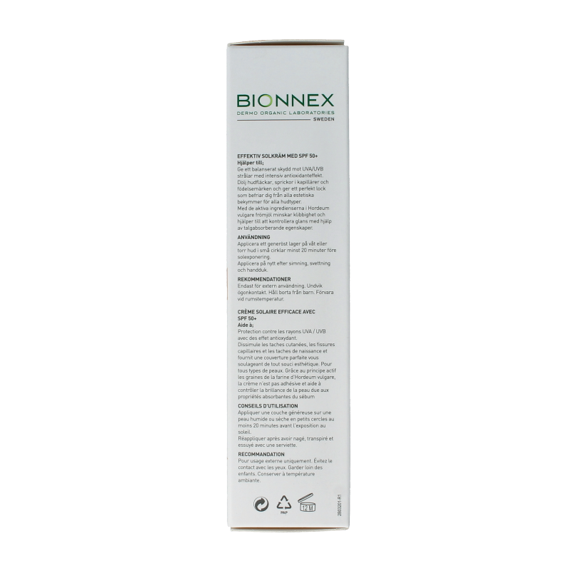 Bionnex Preventiva sun tinted SPF50 50 Milliliter