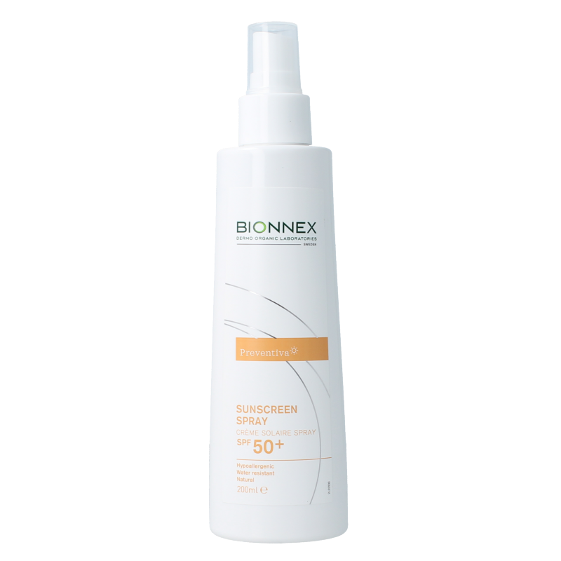 Bionnex Preventiva sunscreen spray SPF50 200 Milliliter