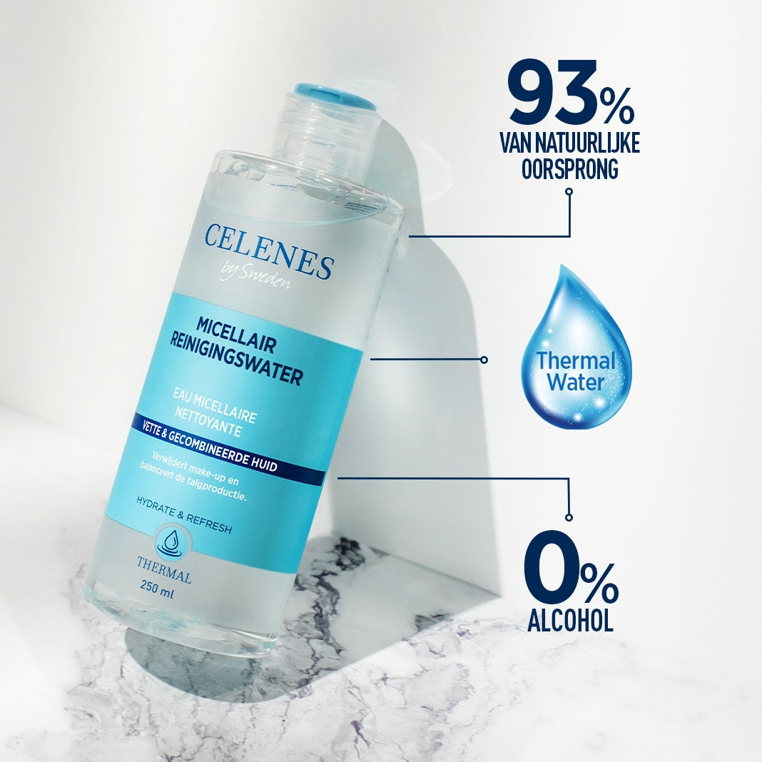 Celenes Thermal micellair water oily skin 250 Milliliter