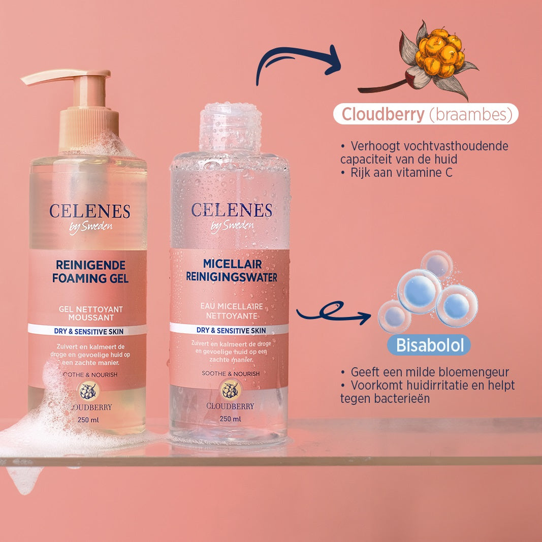 Celenes Cloudberry micellair water 250 Milliliter