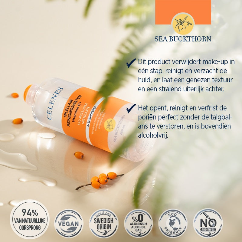 Celenes Sea buckthorn micellair water 250 Milliliter